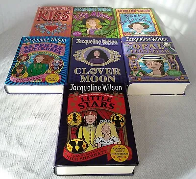 Job Lot Bundle 7x Jacqueline Wilson Hardback Children's Books 2 Signed • £15.50