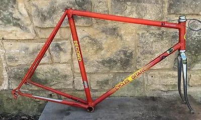 80s Cycles Gitane Record Reynolds 501 Lugged Steel Frame 56.5 X 58 Cm Campagnolo • $195