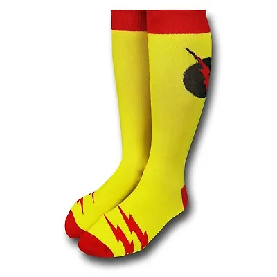 Reverse Flash Classic Symbol Crew Sock Red • $9.99