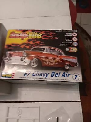 Snap Tite Revell 57 Chevy Bel Air 1 Plastic Car Model Kit 1:25 • $15.95