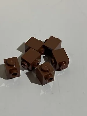 LEGO Parts 87087 (6pcs) Brick Modified 1 X 1 W Stud On 1 Side Choose Color • $1.19