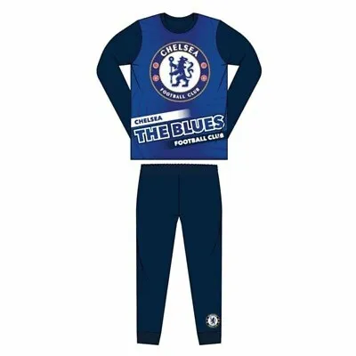 Chelsea FC Boys Official Pyjama Set Kids CFC Football Pjs Age 3-4 Years  • £11.45