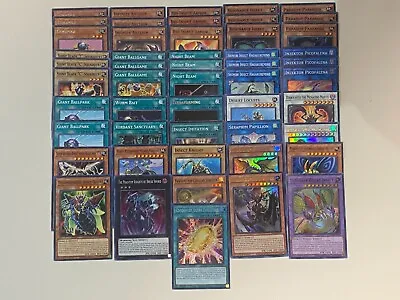 Yugioh Weevil Deck Ultimate Insect Deck Cocoon Evolution 53 Cards - Free Pack • $40