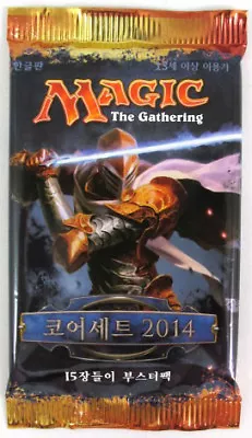 Magic 2014 / M14 Booster Pack (KOREAN) FACTORY SEALED BRAND NEW MAGIC ABUGames • $3.99