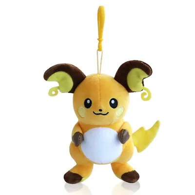 Pokemon Licensed Plush Mascot Keyring Raichu Charm Keychain Legit • $12.90