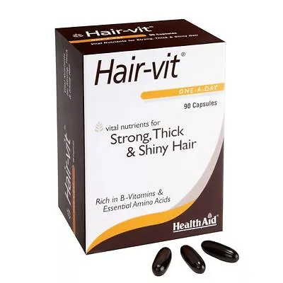 Health Aid Hair-vit - 90 Capsules • £27.89