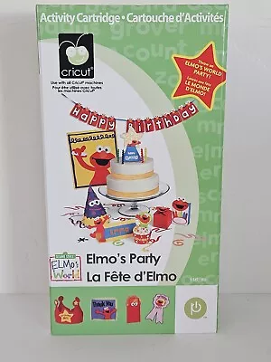 Cricut Cartridge Elmo’s Birthday Party Compelte And Clean- Link Status Unknown  • $14.90