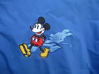 Rare & Unusual Disney Cotton Smock Overhead Jacket Anorak Cagoule Walking Hiking • £29.99