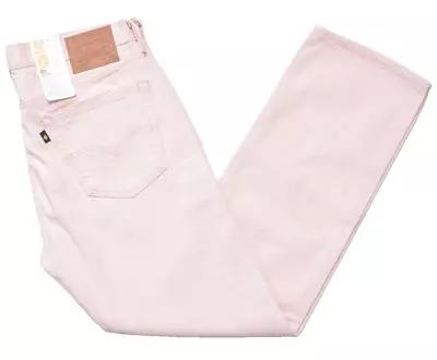 Levis Premium Mens 501 Fresh Series Light Pink Denim Straight Jeans 36 X 32 • $39.20