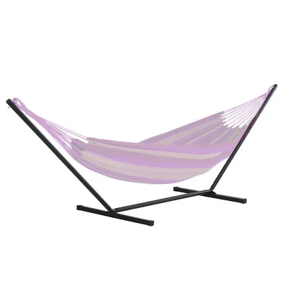 Outsunny 3.6m Long Metal Hammock Stand Frame Replacement Garden Outdoor Patio • £49.99