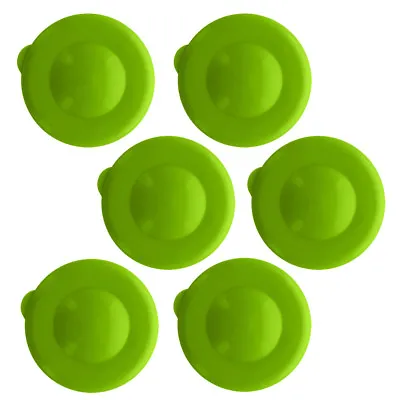 Lime Green Dew Cap (6 Caps) Replacement For 3 And 5 Gallon Bottles Or Carboys • $9.97