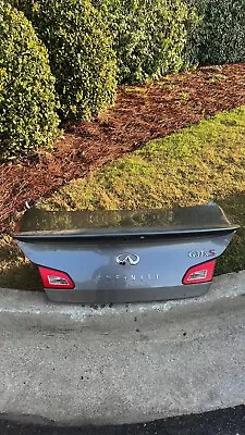 2008-2013 Infiniti G35 G37 Sedan Trunk Lid Grey Oem  • $350