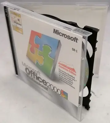 Vintage Microsoft Office 2000 Professional Full Set CDs • $35