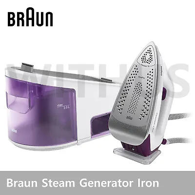 Braun CareStyle 3 Pro Steam Generator Iron IS3155 AC 220V / 60Hz -Fedex Tracking • $194.04
