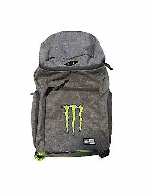  Monster Energy X New Era Backpack Grey / Green Claw Logo • $35