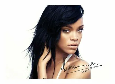 £5.99 • Buy Rihanna Autograph Signed Pp Photo Poster