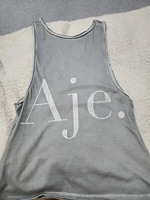 Aje Stone Wash Singlet • $75