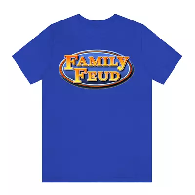 Family Feud Men's Blue T-Shirt Size S To 5XL • $20.24
