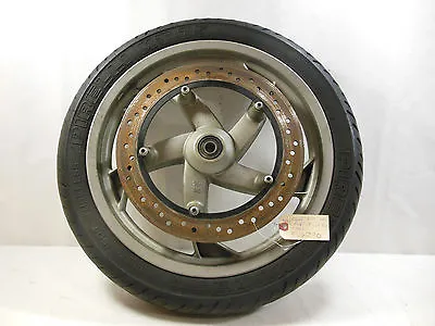 $120 • Buy Pirelli Front 100 80-16 Tire 16  Wheel Rim Rotor Off 2005 Buell Blast 500 #U2790