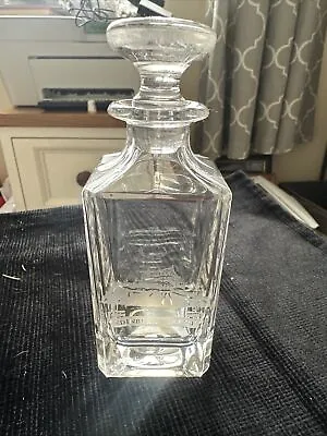 Small Edinburgh Castle Glass Decanter • £5