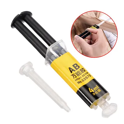 Epoxy Resin AB Glue Strong Adhesive Repairs For Glass Ceramic Plastic 4ml • $2.28