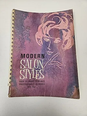 Vintage 1960's Modern Salon Styles Beauty Shop Magazine (1965) • $22.50