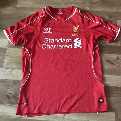 WARRIOR 2014/15 Liverpool Home Football Shirt - MEDIUM - Personalised FELIX 9 • £13.95