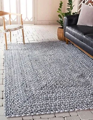 Rug Runner 100% Natural Cotton Braided Style  Rug Living Area Carpet Modern Rug • $20.69