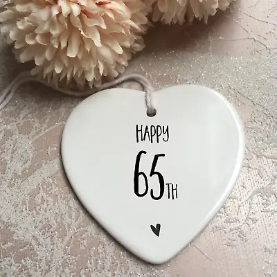 65th Birthday Gift 65th Keepsake 65th Birthday 65th Gift For Her 65th Him • £4.99
