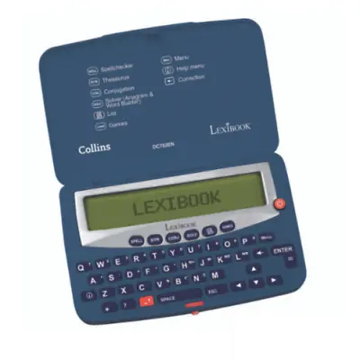 Lexibook Collins Electronic Pocket Spell Checker Thesaurus Anagram Solver • £29.95