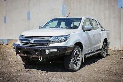 Bullbar No Loop Holden Colorado 2016+ 4wd 4x4 Adr Approved Winch Compatible • $1890