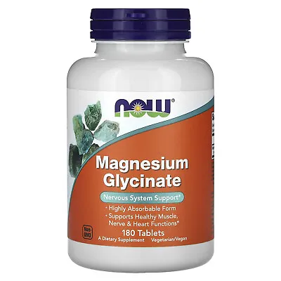 Magnesium Glycinate 180 Tablets • $21.79