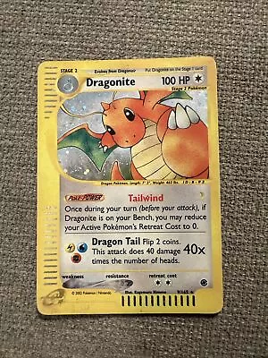 2002 Pokémon Expedition - DRAGONITE 9/165 - Holo Rare Card - E Reader • $80