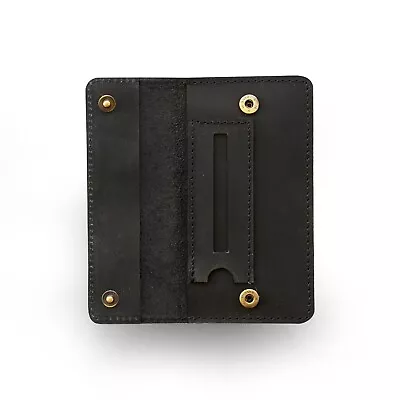 $39 • Buy Tobacco Pouch Full Grain Buffalo Hide Black High Quality Vintage Leather Sydney 