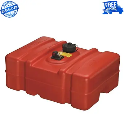 $115.99 • Buy Marine Boat Fuel Tank Gas Can Storage Low Profile Container Portable 12 Gallon