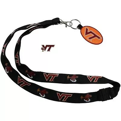 Virginia Tech Hokies NCAA Deluxe Lanyard Gift Set • $9.99