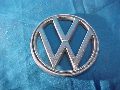 Vintage VOLKSWAGEN Chrome VW NAMEPLATE • $9.95