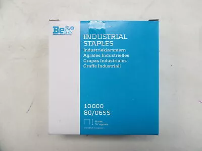 Bea 80 Series 1/4  Industrial Staples 80 / 06ss Set Of (10000) 1004860 • $29.95