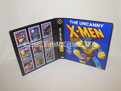 Custom Made 1992 Comic Images Jim Lee's Uncanny X-Men Series 1 Binder • $25.46