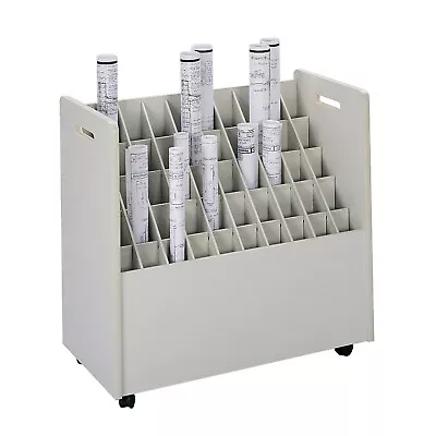 Mobile Roll File 50 Compartment Putty • $417.42