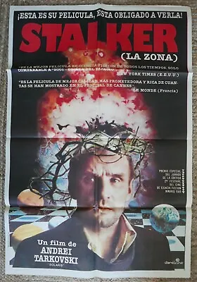 $275 • Buy STALKER TARKOVSKY RARE Superb! ARGENTINIAN Movie Poster 1981