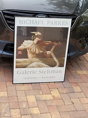 Michael Parkes Galerie Steltman  Water Music  Amsterdam 1994 Exhibition Print • $279.96