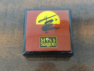 Vintage Miss Saigon Match Box Case 1988 80s Broadway Musical 1990s 90s Rare • $5.99