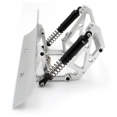 KYX 1/10 RC Scale Aluminum Snow Plow Shovel  Blade W/ Shock For RC Crawler • $46.32