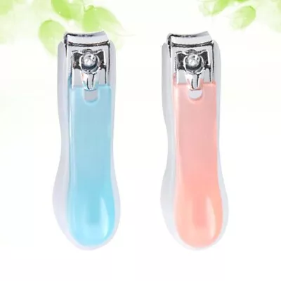 2pcs Nail Clipper Nail File Clippers Baby Nail Clippers Metal Nail Manicure • £7.48