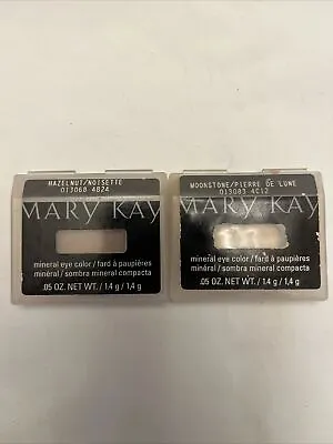 Lot Of 2  Mary Kay Mineral Eye Color - Moonstone & Hazelnut .05 Oz • $10