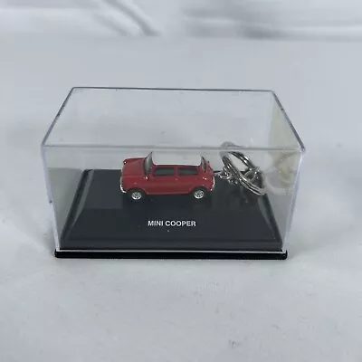 Diecast Model 1/72 Mini Cooper Car Keychain Keyring In Box • £6.95