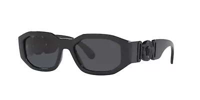 [0VE4361] Versace Black Frame With Dark Grey Lenses *NEW* • $149.99