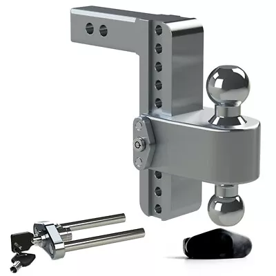 Weigh Safe LTB8-2 Adjustable Ball Mount Model 180 - 8  Drop 2  Shank • $284