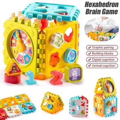 1-2 Years Old Toddler Toys 6 In 1 Baby Boys & Girls Holiday UK • £6.99